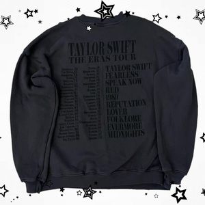 Taylor Swift authentic eras tour blue crewneck